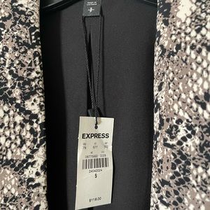 Snake Skin blazer Express